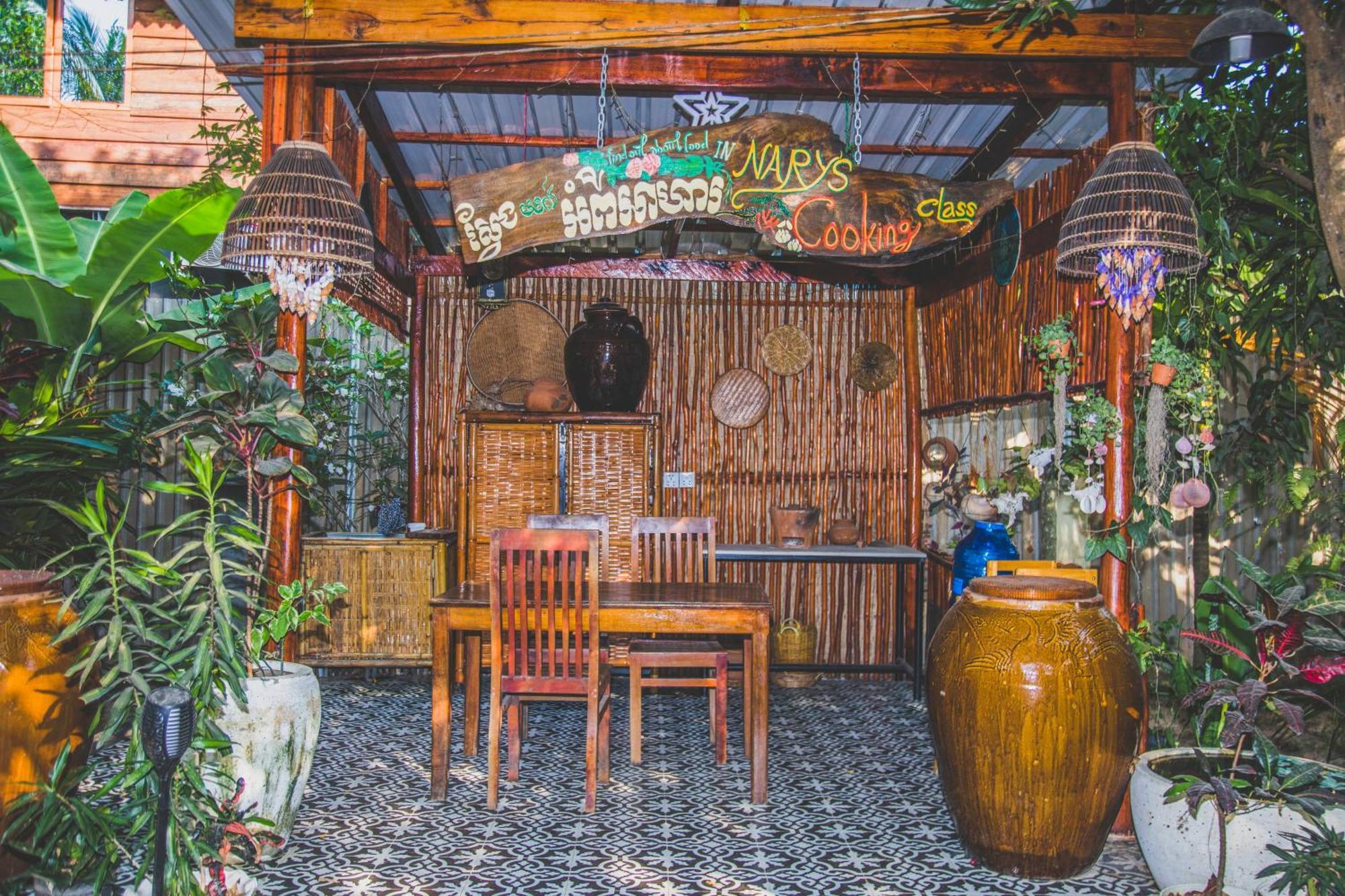Hotel Nary Garden Kampot Exteriér fotografie